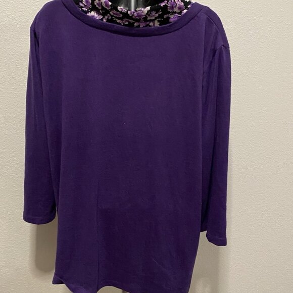 Unbranded Womens Size 3X Top Mock Shirt Underneath - Picture 8 of 10